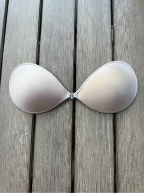 Arbun Nude Strapless Sticky Bra Adhesive Backless Bra Size A